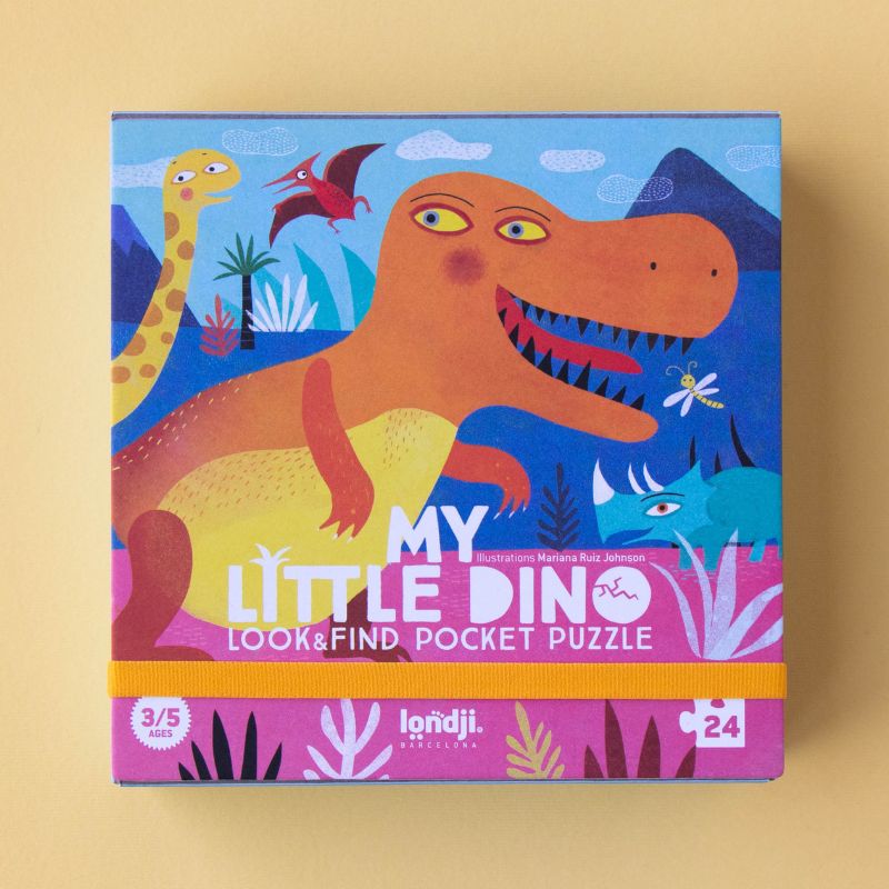 Londji Pocket Puzzle - My Little Dino